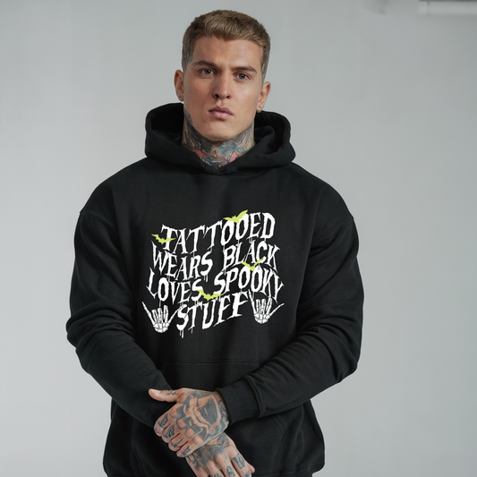Tattooed, Wears Black
